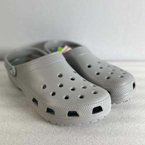 crocs light gray